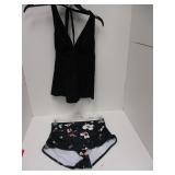NEW WOMENS SWIM BIKINI SIZE 10 HALTER TOP STYLE