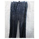 NEW WOMENS VELVET CASUAL PANTS LARGE A NEW DAY