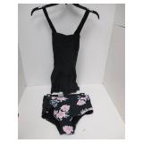 NEW WOMENS SWIM BIKINI MEDIUM HALTER TOP