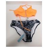 NEW WOMENS SWIM BIKINI SMALL BY CUPSHE