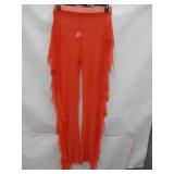 NEW WOMENS BEACH COVER PANTS MESH LARGE