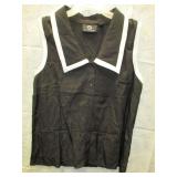 NEW WOMENS G. BY GIULIANA SMALL COLLARED TOP