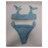 NEW WOMENS SWIM BIKINI SMALL BY ZAFEL