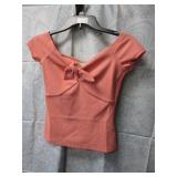 NEW WOMENS XS SHORT SLEEVE TOP BY RYEGRASS