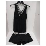 NEW WOMENS SWIM BIKINI XX-LARGE TANK TOP SHORT SET