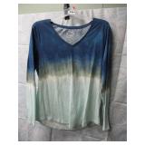 NEW SONOMA WOMENS EVERYDAY LONG SLEEVE TEE MEDIUM