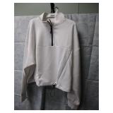 NEW WOMENS 2X CROP ATHLETIC SWEATER SPORTS ILLUSTR