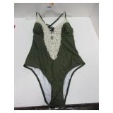 NEW WOMENS SWIMSUIT LACE FRONT