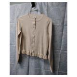 NEW WOMENS XS BUTTON UP SWEATER BY A NEW DAY