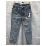 NEW WOMENS DG2 STRETCH JEANS SIZE 0 PETITE
