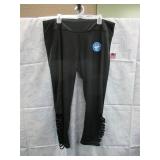 NEW WOMENS LARGE ATHLETIC LEGGINGS ZONE PRO