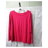 NEW WOMENS 4X LONG SLEEVE TEE BY A NEW DAY