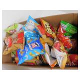 SNACK LOT *CORN NUTS *PRETZELS *PRINGLES & MORE