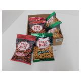 SNACK LOT *ASSORTED BEER NUTS CASHEWS & PEANUTS