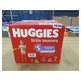 HUGGIES LITTLE MOVERS *42 DIAPERS *SIZE 7/ 41+ LBS