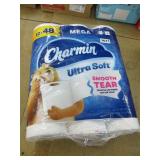 TOILET PAPER * CHARMIN MEGA ULTRA SOFT *12=48 ROLL