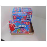 CANDY 26*PACK BOX LOT *AIRHEADS SWEET SHARES *8BOX