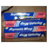 REYNOLDS WRAP ALUMINUM FOIL *75FT *4 BOXES