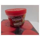 CAMPBELLS SOUP LOT *CHUNKY BOWLS BEEF W*VEGETABLES