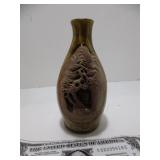Rare Vintage 3D carved Asian Vase