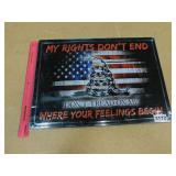 VINTAGE-STYLE METAL SIGN WALL DECOR *DON'T TREAD