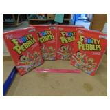 CEREAL LOT *FRUITY PEBBLES