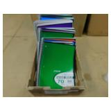 SPIRAL NOTEBOOK LOT *WIDE RULED