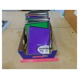 SPIRAL NOTEBOOK LOT *WIDE RULED