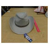 NEW ADULT USA COWBOY SUN HAT *OSFM *FRESTYLE