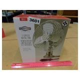 NEW ROADPRO 12 SPEED METAL FAN *12VOLT OPERATED