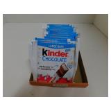 KINDER CHOCOLATE LOT *LARGE BARS