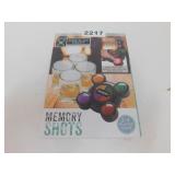 MEMORY SHOTS PARTY GAME *NEW *2-4 PLAYERS