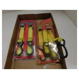 REGAL RETRACTABLE RATCHET STRAP LOT 1'x6'