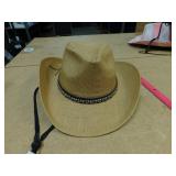 NEW ADULT USA COWBOY SUN HAT *OSFM *FRESTYLE