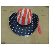 NEW ADULT USA COWBOY SUN HAT *OSFM *FRESTYLE