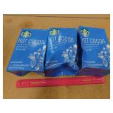 HOT COCOA MIX LOT *STARBUCKS MILK CHOCOLATE