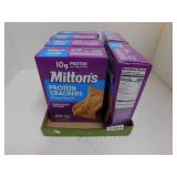 PROTEIN SNACK LOT *MILTON'S CRACKERS *ZESTY RANCH