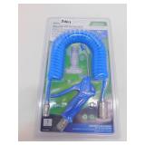 NEW DELUXE HEAVY DUTY AIR BLOW GUN KIT *16FT HOSE