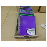 SPIRAL NOTEBOOK LOT *WIDE RULED