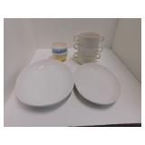 CROCKERY LOT *SAHARA STONEWARE *D'LUSSO ICECREAM