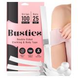 Busties Fabric Tape (100 Strips & 25 Dots)