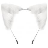 New - Cat / Fox Faux Fur Ears Headband