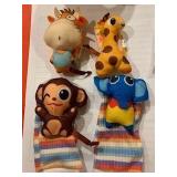 New -  Baby Wrist Rattle & Foot Finder Set