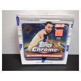 2024-25 TOPPS CHROME BASKETBALL FACTORY SEALED