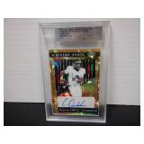 2022 LEAF VALIENT CHRIS OLADOKUN SIGNED AUTO