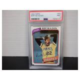 1980 TOPPS #457 BERT BLYLEVEN PSA 9