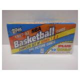 1992-93 TOPPS BASKETBALL SERIES 1 &2 FACTORY