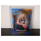 2017-18 PANINI DONRUSS #188 DONOVAN MITCHELL RR