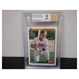 1992 UPPER DECK #63 MANNY RAMIREZ GAME USED BAT
