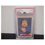 1981 TOPPS TRADED #738 BERT BLYLEVEN PSA 8